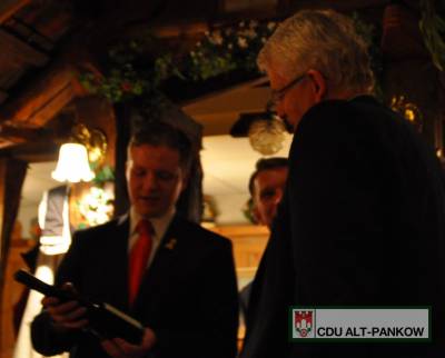 Zum Abschluss natrlich ein Gastgeschenk